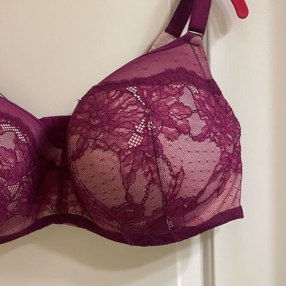 Torrid Lightly Lined Full Coverage Balconette Bra Size 46DD - Picture 5 of 16